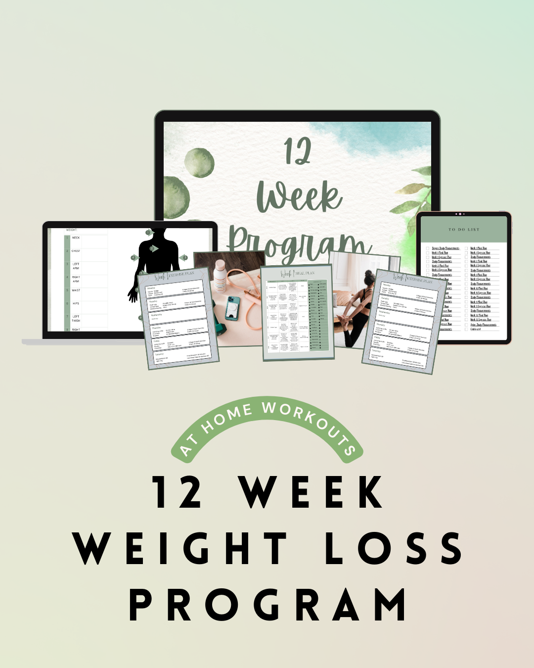 12 Week Transformation Program - At Home Edition